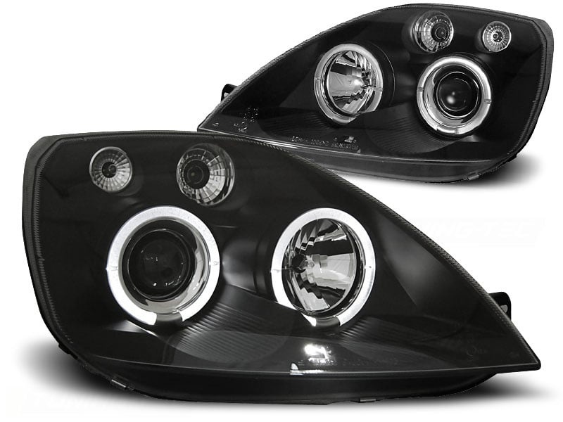 FORD FIESTA MK6 Koplampen Dual Halo - 40% Korting!