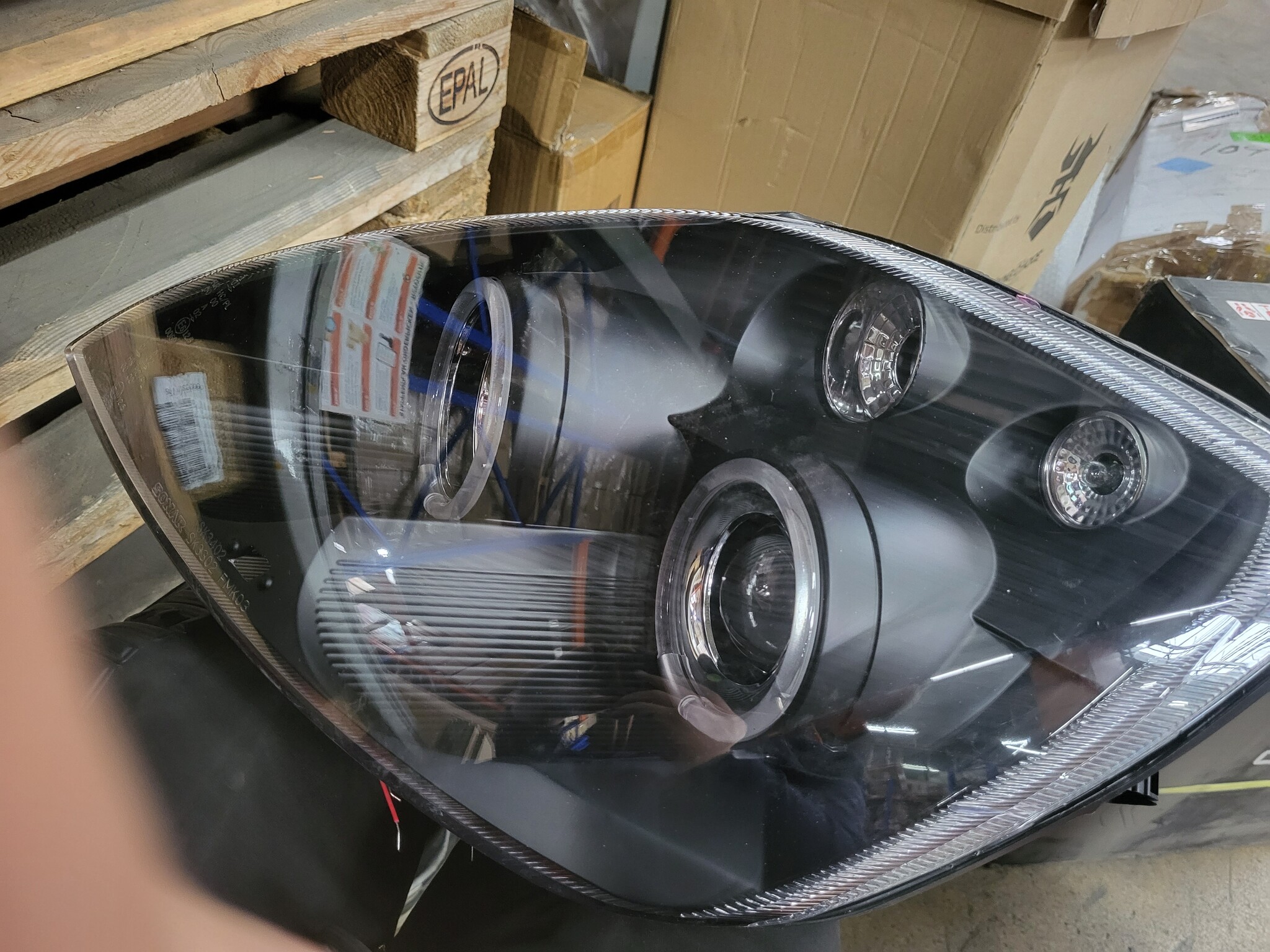 FORD FIESTA MK6 Koplampen Dual Halo - 40% Korting!