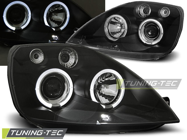 FORD FIESTA MK6 Koplampen Dual Halo - 40% Korting!