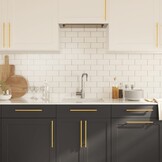 vidaXL Handvatten RVS Goud (5 st) - 89% Korting!