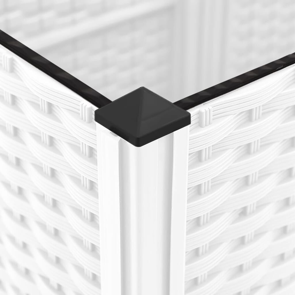 VidaXL Plantenbak met Latwerk Wit - 59% Korting!