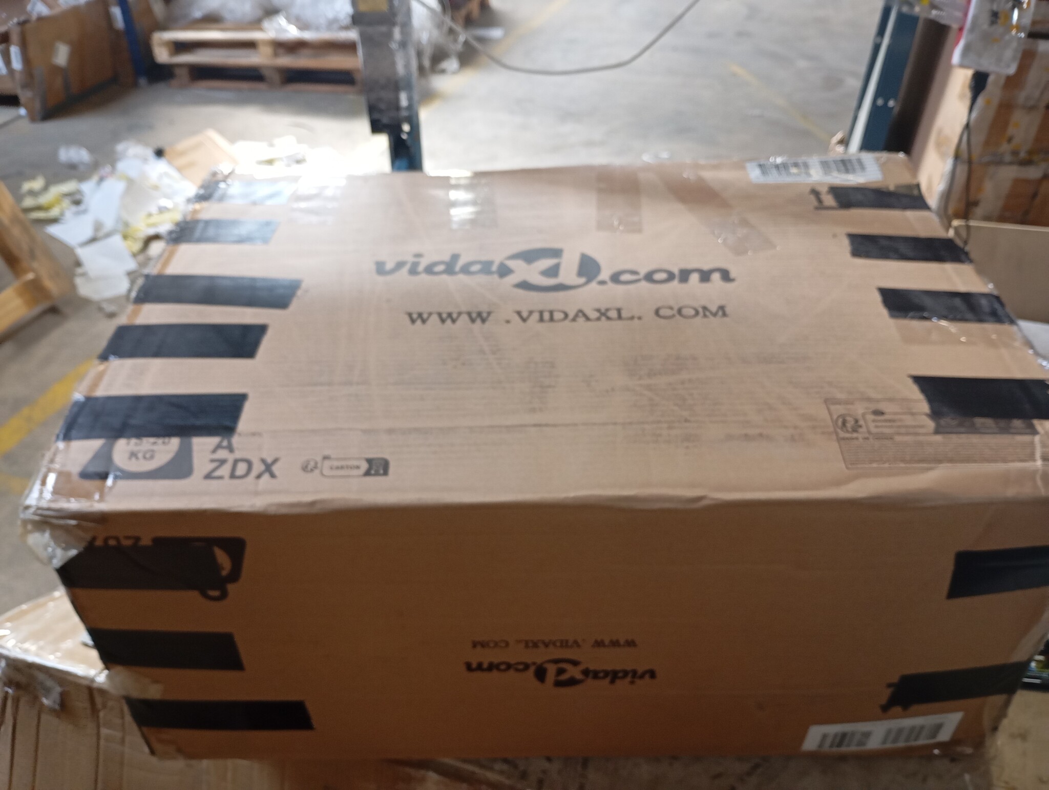 vidaXL Tuinbank 2-zits Grenenhout met Kussens - 67% Korting!