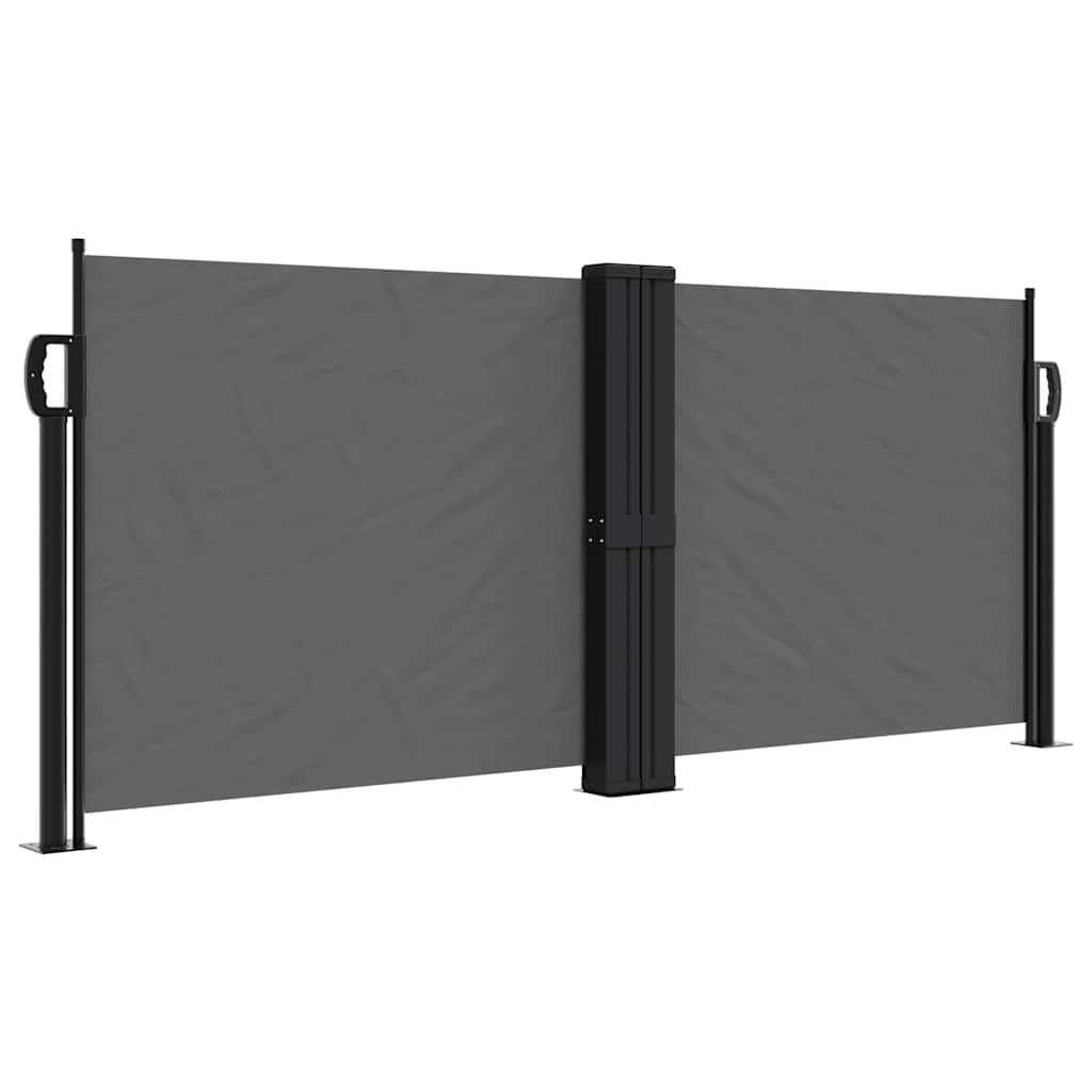 VidaXL Uittrekbaar Windscherm 100x600cm Antraciet | 56% Korting!