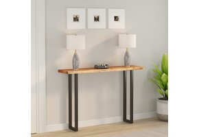 VidaXL Acacia Tafelblad Naturale Rand 140x30cm - 40% Korting!