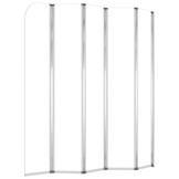 VidaXL Badwand 120x140cm Gehard Glas Transparant - 40% Korting!