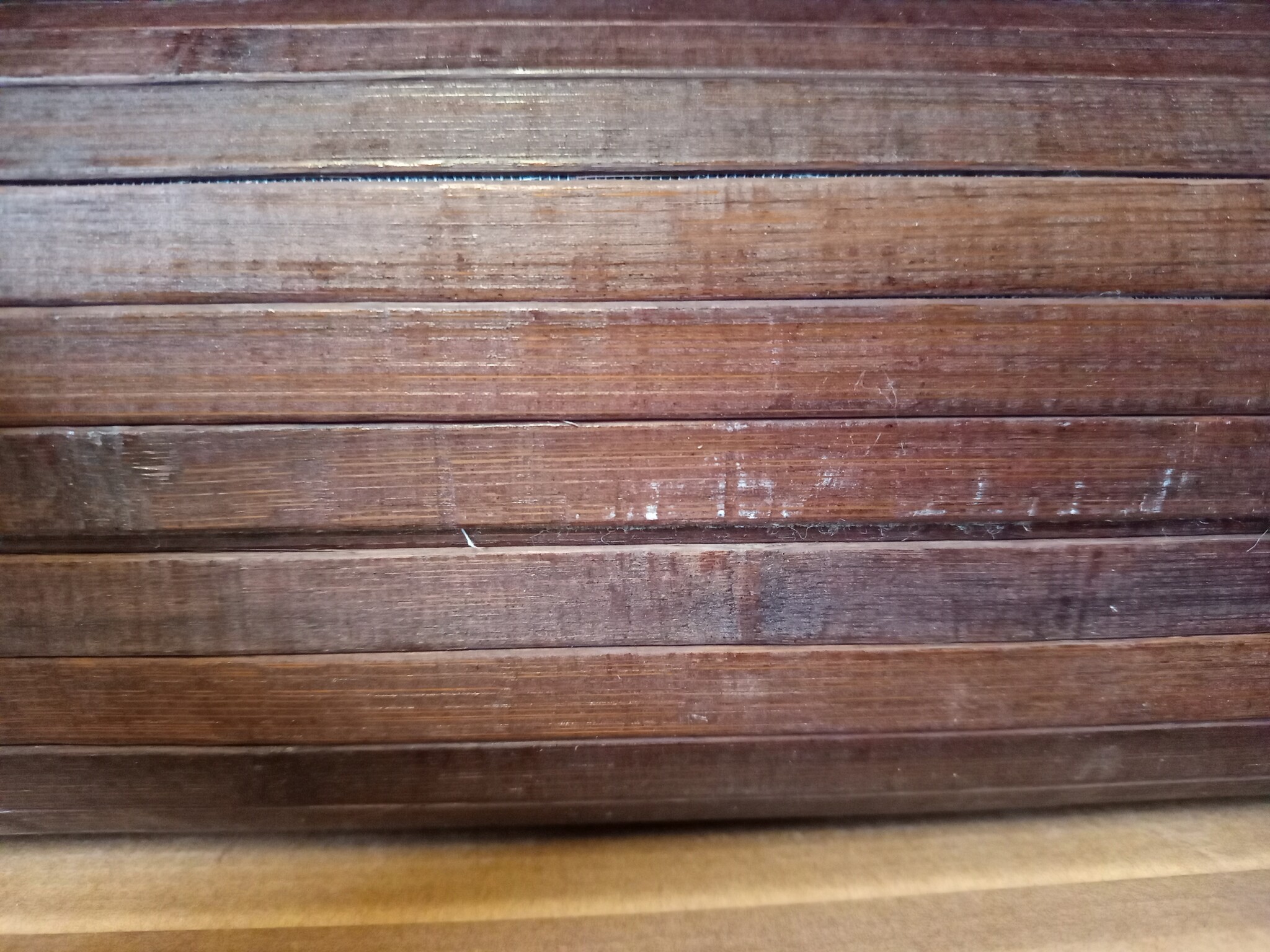 VidaXL Kamerscherm Bamboe 165x600cm Donkerbruin - 55% Korting!