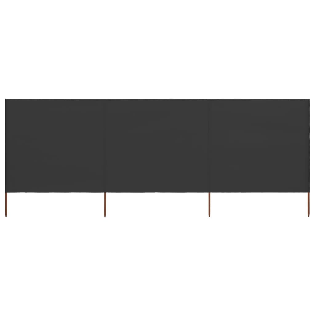 VidaXL Windscherm 3-panelen 400x80cm Antraciet | 51% Korting!