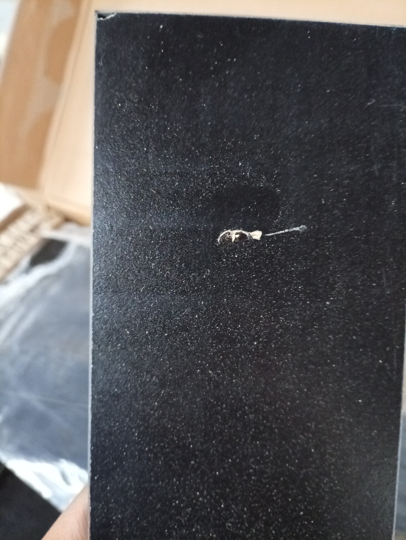 VidaXL Salontafel met LED Zwart - 90cm | 55% Korting! | Lichte Krasjes