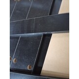 VidaXL Salontafel met LED Zwart - 90cm | 55% Korting! | Lichte Krasjes