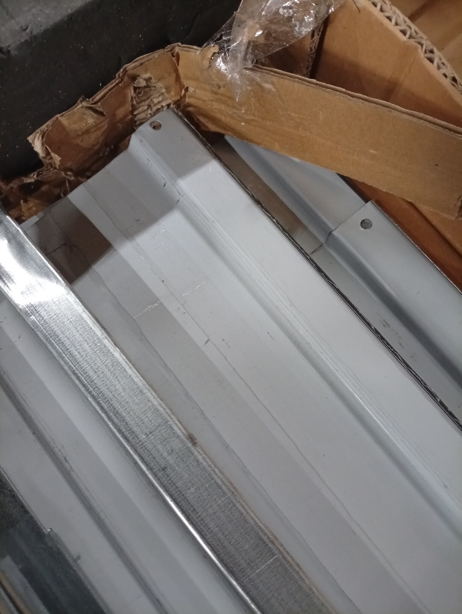 VidaXL Brandhoutschuur 245x98x159cm Staal Antraciet | 55% Korting!