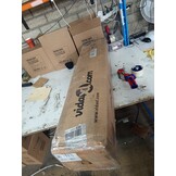 vidaXL Wit Metaal Bedframe 200x200 cm - 55% Korting! Lichte Krasjes