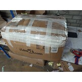 vidaXL Driezitsbank Wijnrood Stof (180cm) - 55% Korting!