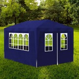 vidaXL Partytent 3x4 m Blauw - 40% Korting! Goede Staat!