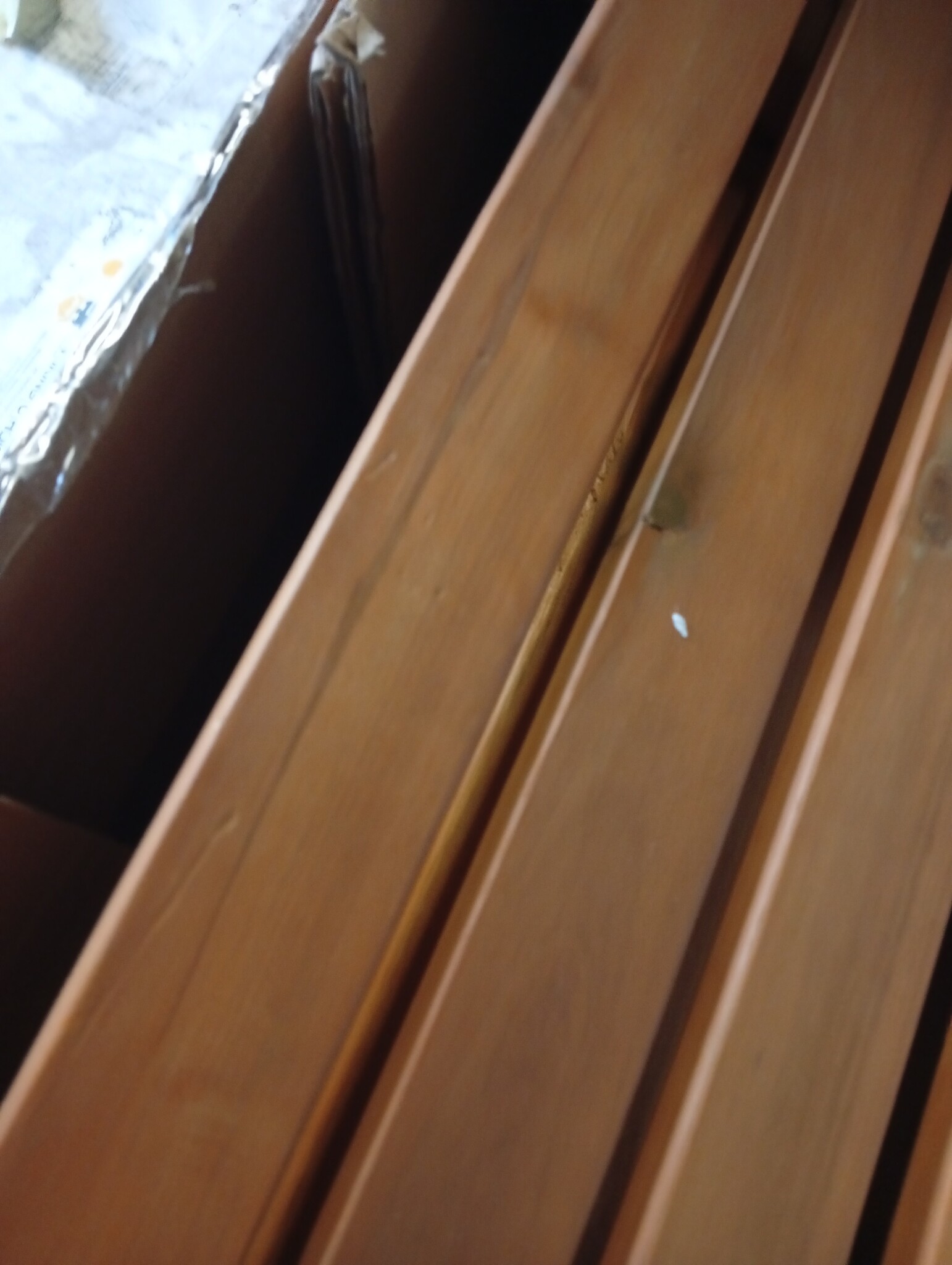 vidaXL Ligbed met Tafel - Massief Acaciahout - 55% Korting - Lichte Krasjes!