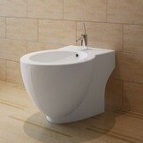 vidaXL Staand Bidet Rond Keramiek Wit - 40% Korting! Nu van €X naar €Y!