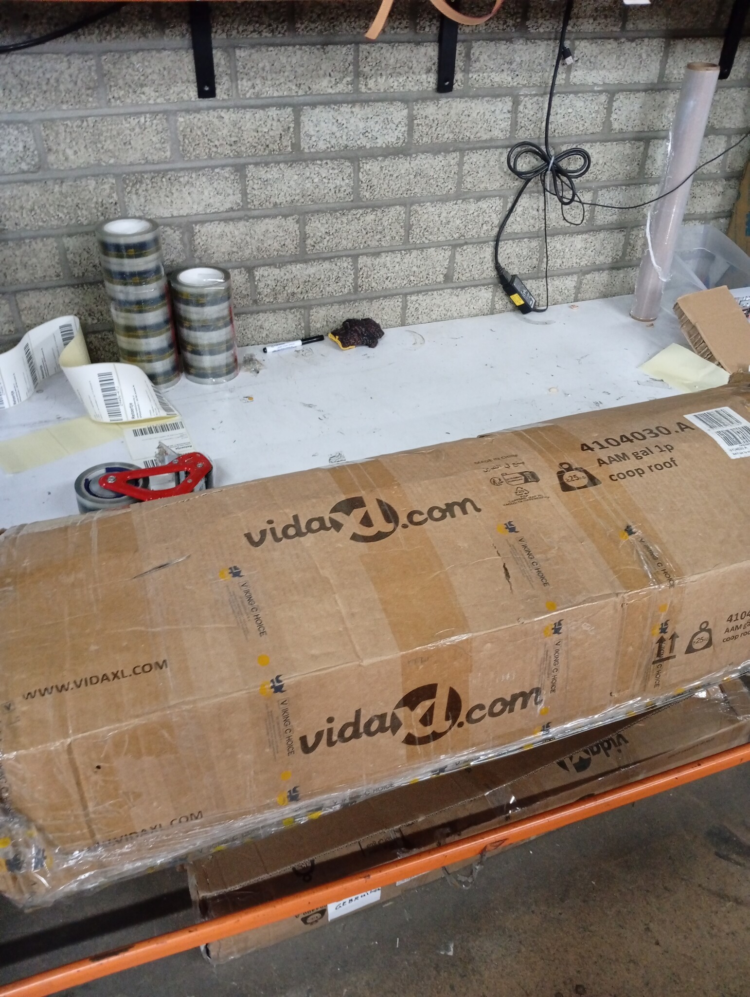 VidaXL Kippenren met Dak (2,5x2x2,25m) - 55% Korting!