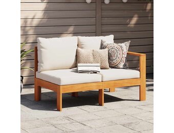 vidaXL Tuinbank Massief Acaciahout 2-zits - 83% KORTING!