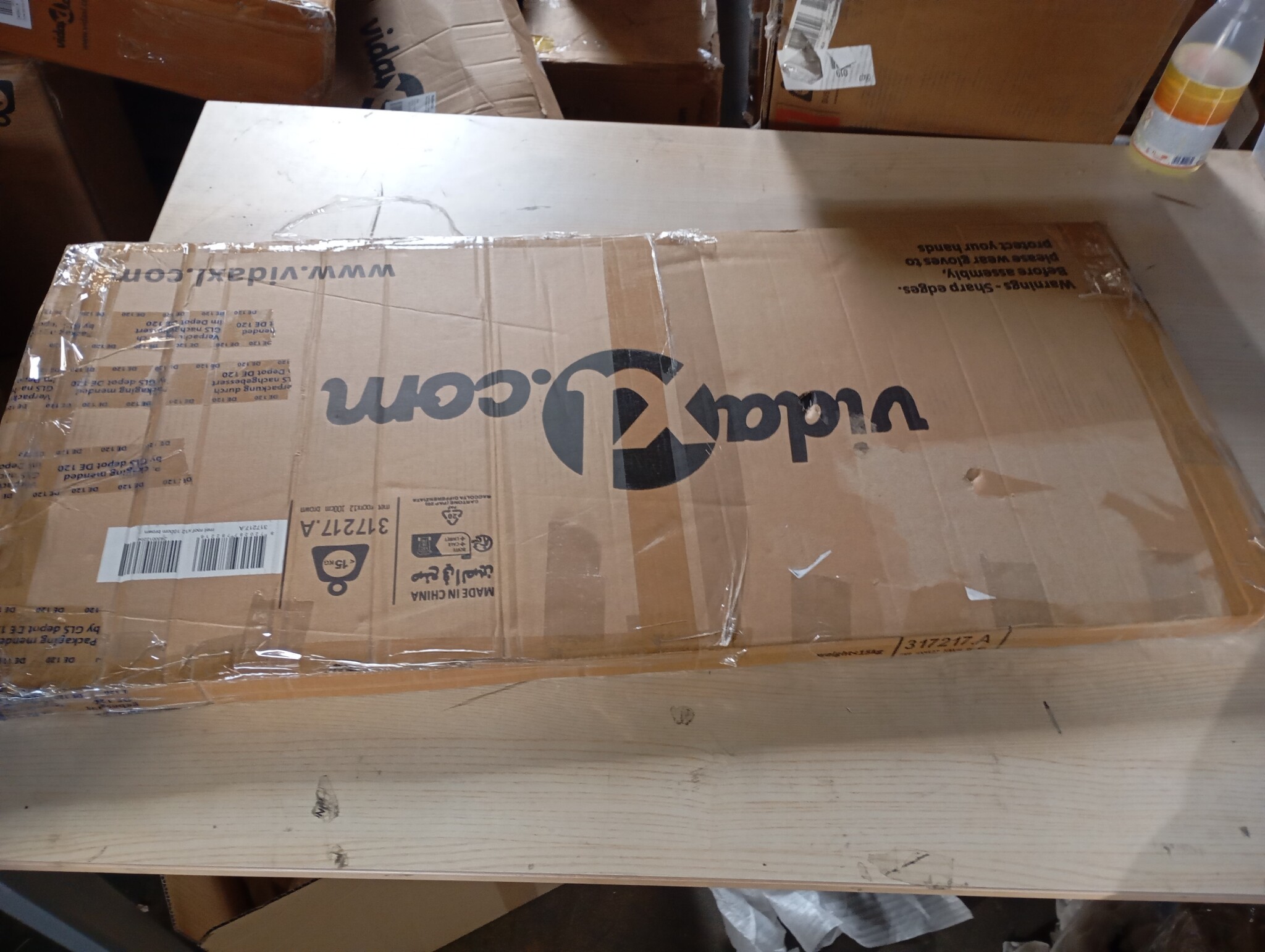 vidaXL Dakpanelen 12st 100x45cm Bruin - 64% Korting!