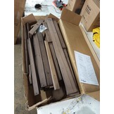 vidaXL Adirondack Tuinstoel + Tafel (64% Korting!) - Massief Vurenhout Bruin