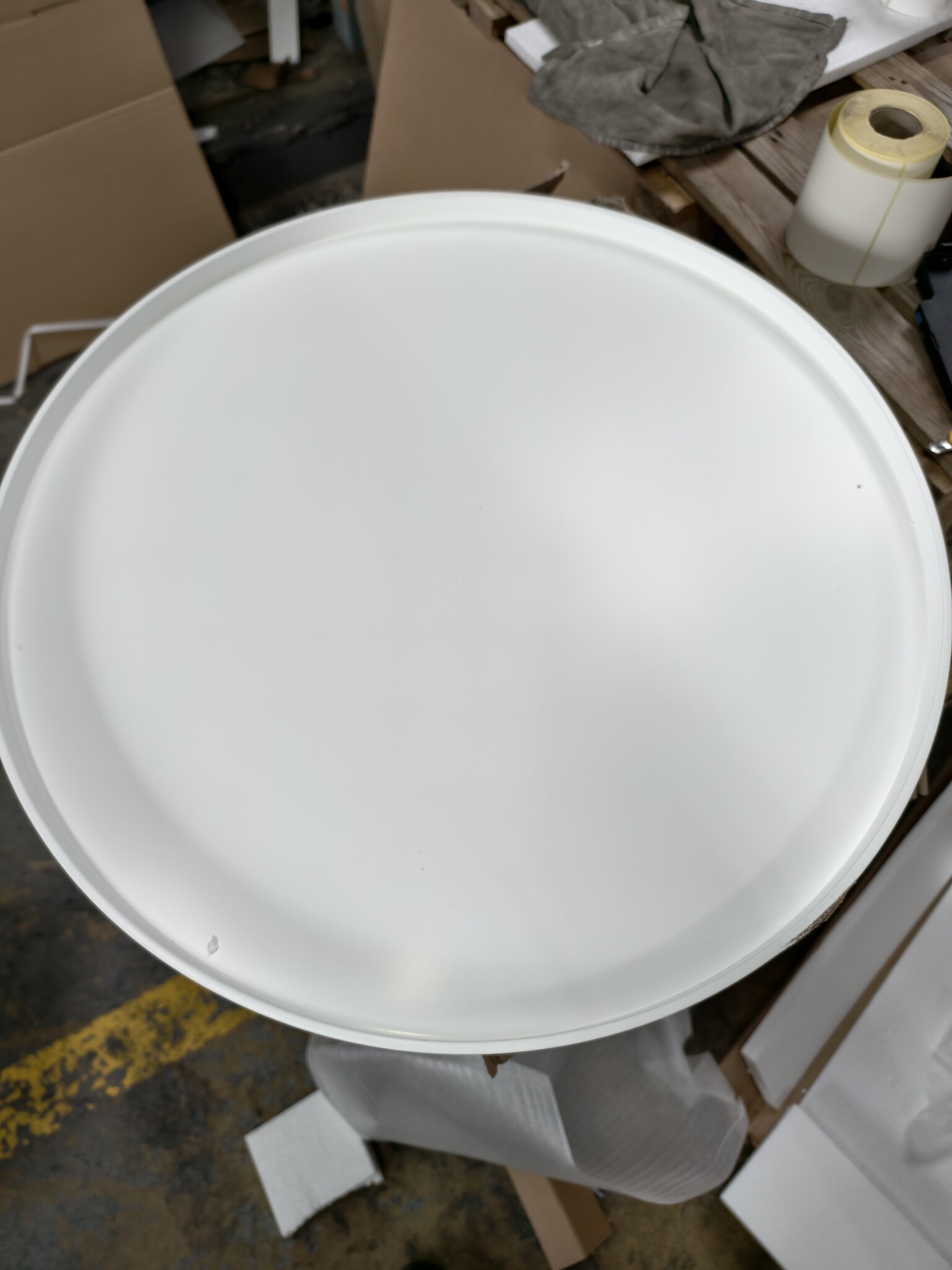 Moderne Houten Salontafel Wit met Opbergruimte | 60% Korting!