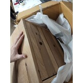 VidaXL Nachtkastje Gerecycled Hout - Uniek & Handgemaakt! 59% Korting!