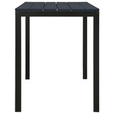 vidaXL 3-delige Tuinset Staal & HKC Zwart - 56% Korting!