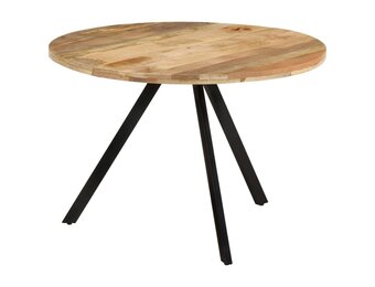 VidaXL Eettafel 110x75 cm Massief Mangohout - 40% Korting!