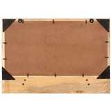 VidaXL Spiegel met schap 80x8x55 cm | 40% Korting | Mangohout & Glas