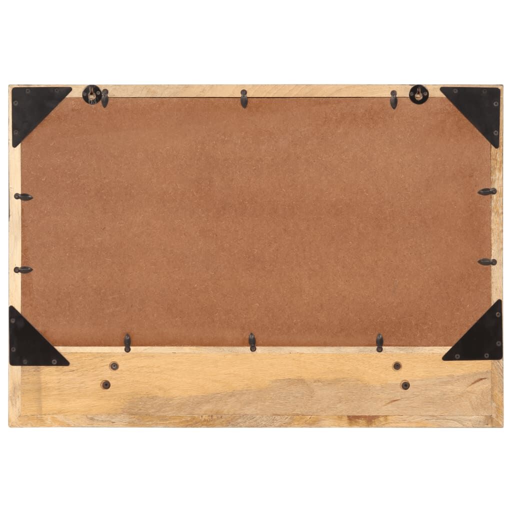 VidaXL Spiegel met schap 80x8x55 cm | 40% Korting | Mangohout & Glas