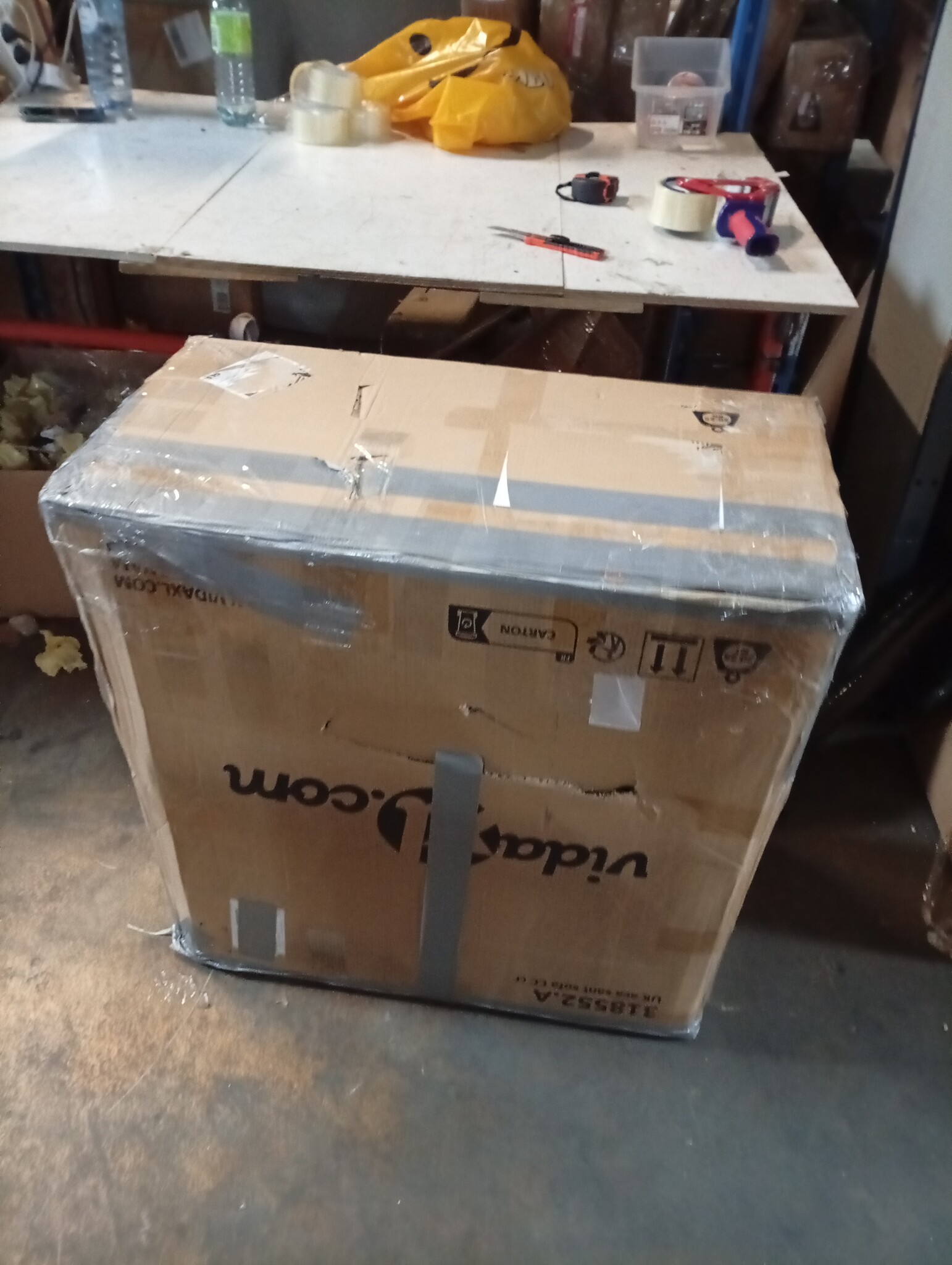 VidaXL Hoekbanken Massief Acaciahout (2 st.) - Crème Kussens | -55%