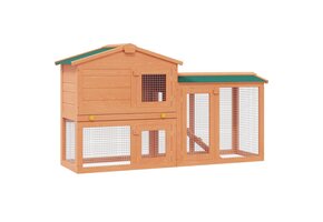 vidaXL Groot Konijnenhok Buiten - 40% Korting! | Tweedehands