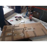 vidaXL Hoekrek 4-laags Staal & Hout - 55% Korting! Slechts 1 Op Voorraad!