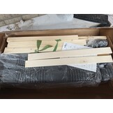 vidaXL Bedframe 140x200cm - Donkergrijs Stoffen Retour - 55% Korting!