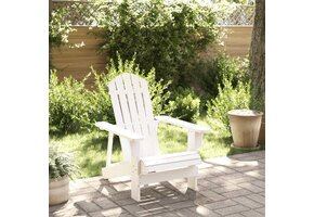 vidaXL Adirondack Stoel Vurenhout - 40% Korting! Perfect voor Tuin & Terras