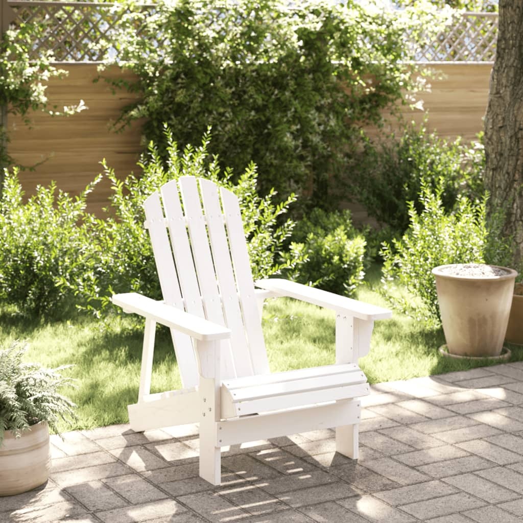 vidaXL Adirondack Stoel Vurenhout - 40% Korting! Perfect voor Tuin & Terras