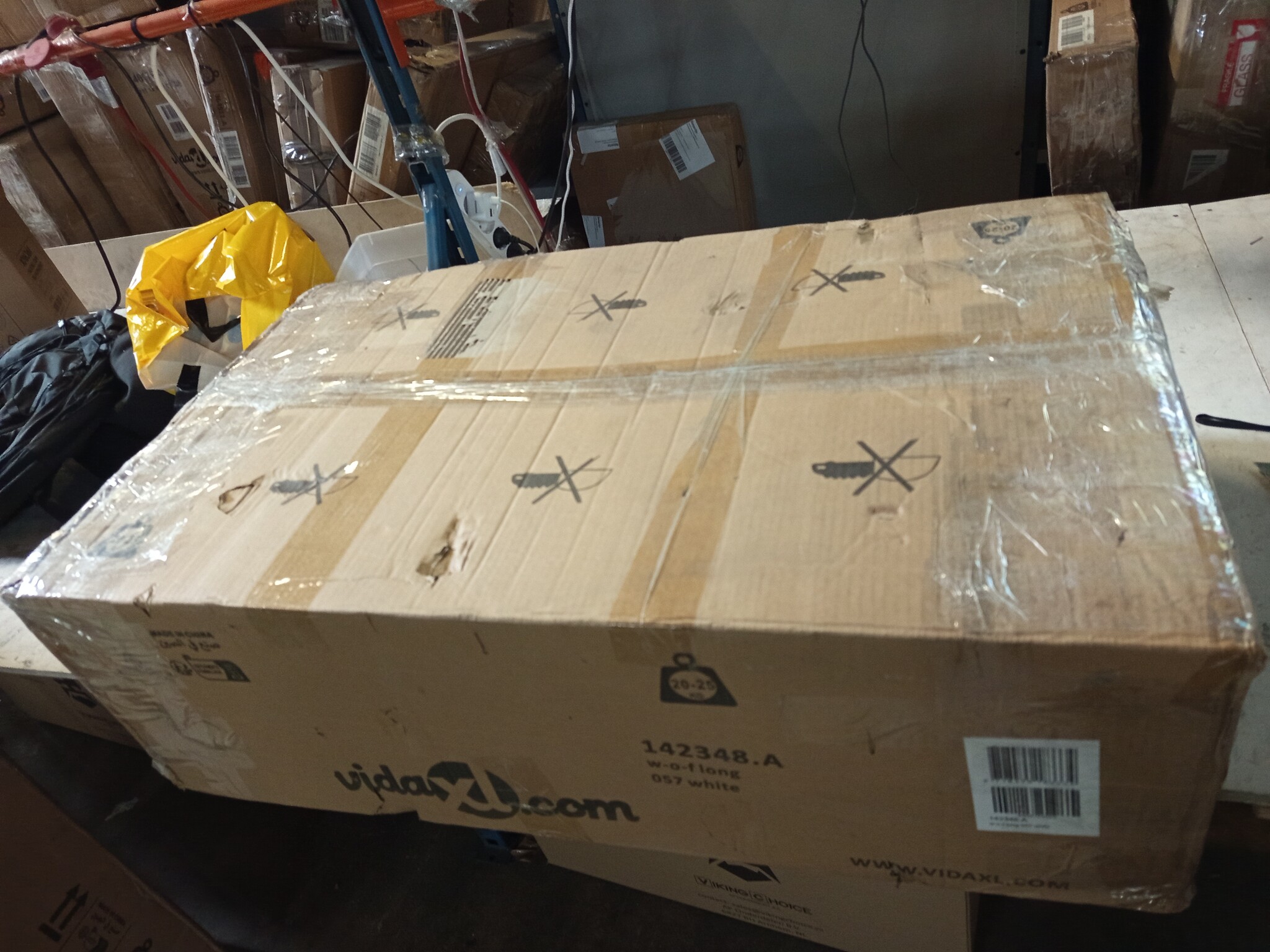 Stijlvolle VidaXL Keramiek Wastafel Wit - 51,5x38,5x15 cm | 55% Korting!