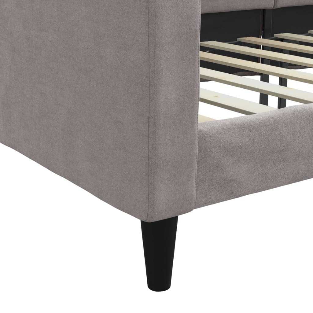 VidaXL Slaapbank Taupe 80x200 cm - 55% Korting!