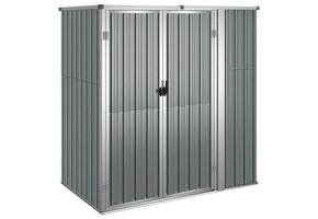 VidaXL Tuinschuur Gegalvaniseerd Staal Grijs - 40% Korting!