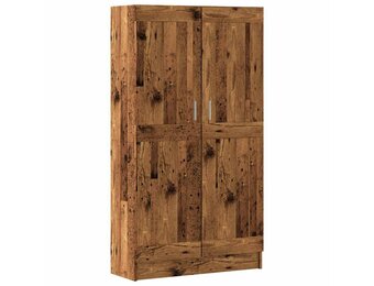 VidaXL Boekenkast Oud Hout - 82,5x30,5x150 cm - 70% Korting!