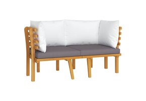 VidaXL Acaciahouten Tuinbank 2-zits met Kussens - 55% Korting!