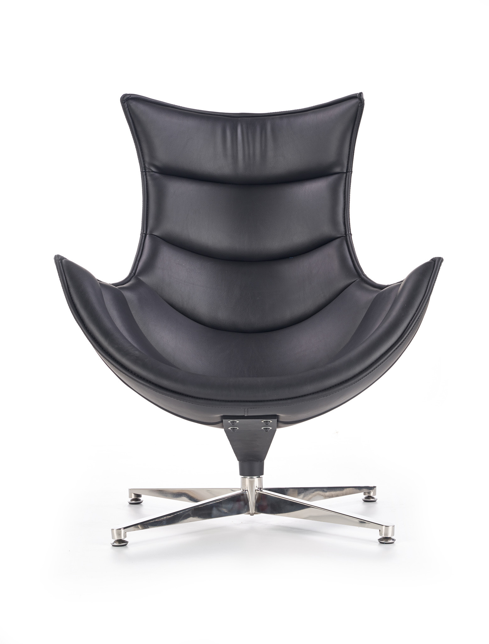 LUXOR Fauteuil - Composiet Leer Zwart - 56% Korting! - Zo Goed Als Nieuw
