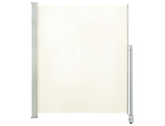 VidaXL Uittrekbaar Tuinscherm 160x300 cm Crème - 73% Korting! (1 stuks)