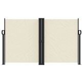 VidaXL Uittrekbaar Windscherm 140x1200cm Crème - 57% Korting!