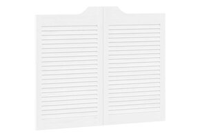 vidaXL Louvredraaideuren 80x100cm Wit - 53% Korting! Ongebruikt!