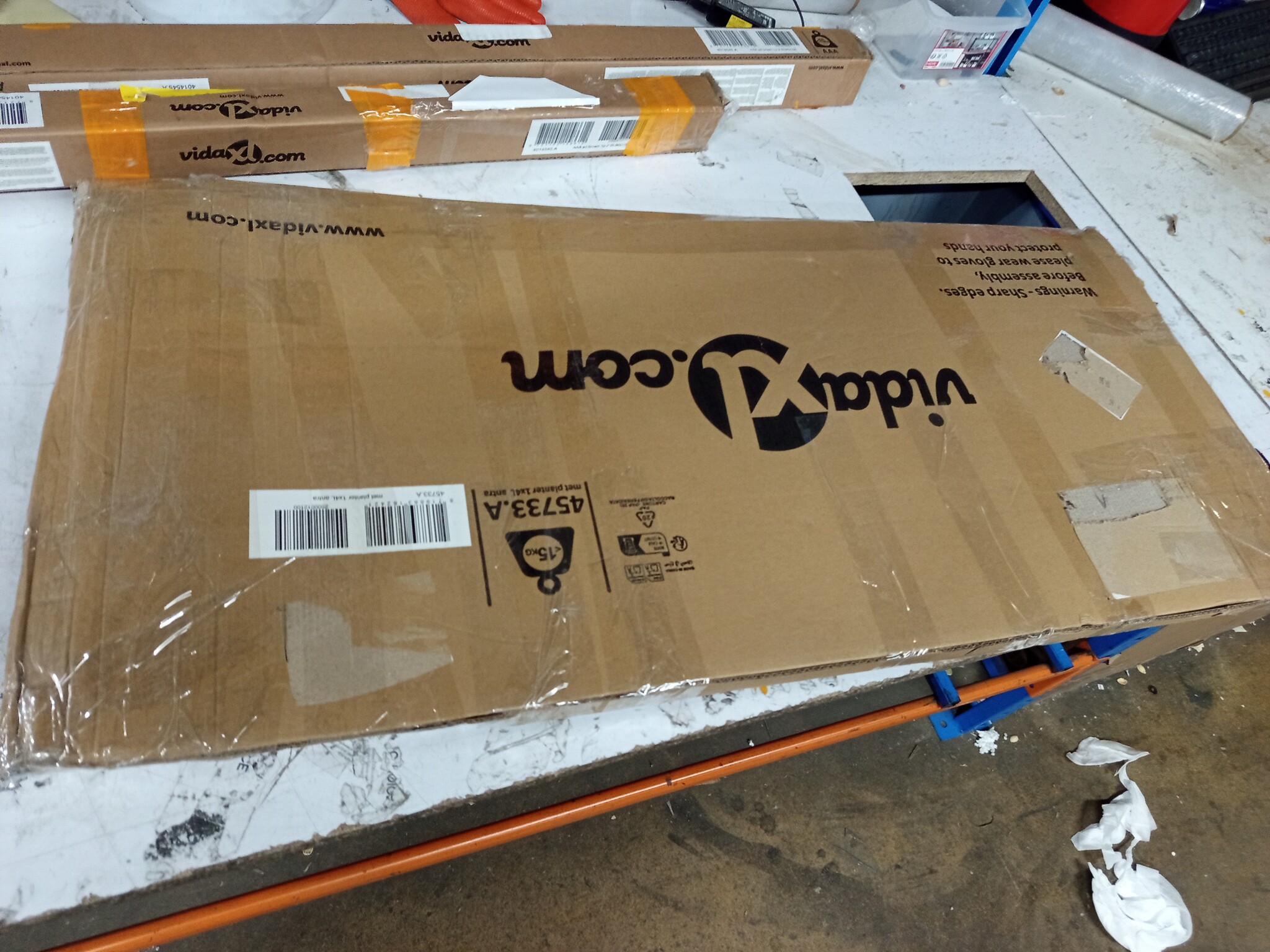 VidaXL Verhoogde Plantenbak Antraciet - 64% KORTING - Kleine Transport schade!