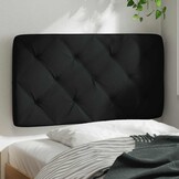 VidaXL Hoofdbordkussen 90 cm Stof Zwart - 40% Korting!
