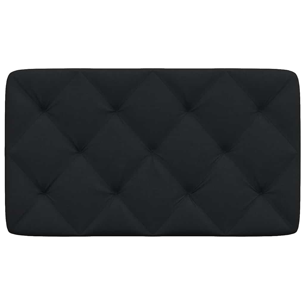VidaXL Hoofdbordkussen 90 cm Stof Zwart - 40% Korting!