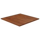 VidaXL Tafelblad Eiken 60x60cm Donkerbruin - 60% Korting!