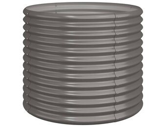 VidaXL Plantenbak Staal Grijs 80x68cm - 60% Korting! - Lichte Krasjes