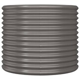 VidaXL Plantenbak Staal Grijs 80x68cm - 60% Korting! - Lichte Krasjes